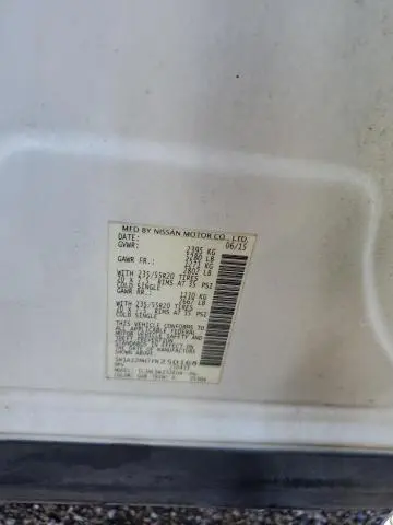 2015 NISSAN MURANO S