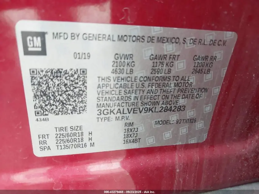 2019 GMC TERRAIN SLT