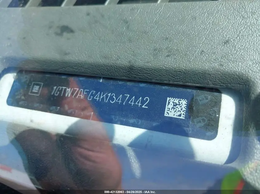 2019 GMC SAVANA 2500 WORK VAN