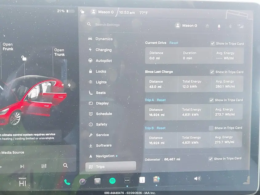 2019 TESLA MODEL 3  
