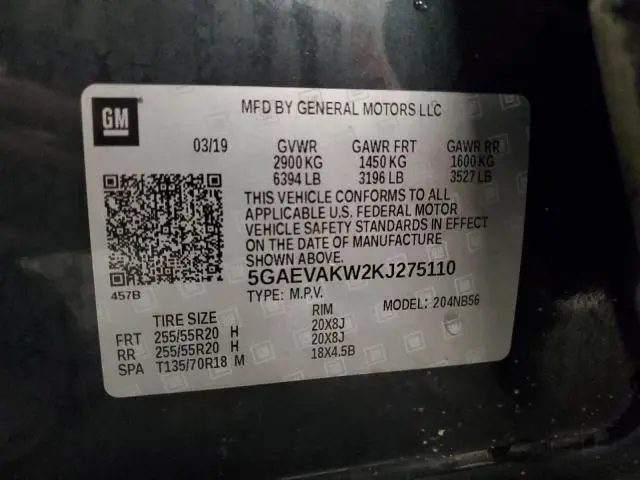 2019 BUICK ENCLAVE ESSENCE  