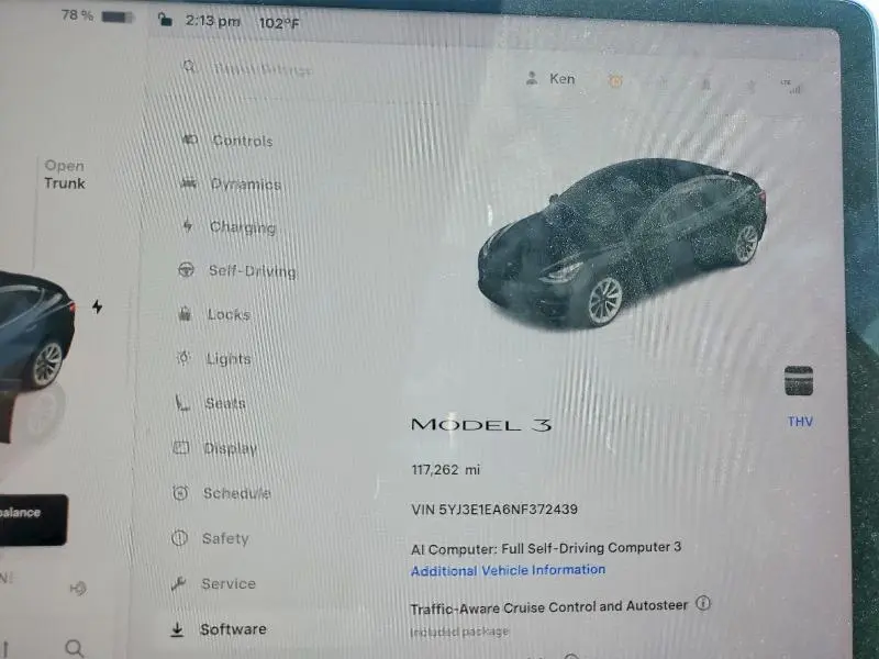 2022 TESLA MODEL 3   