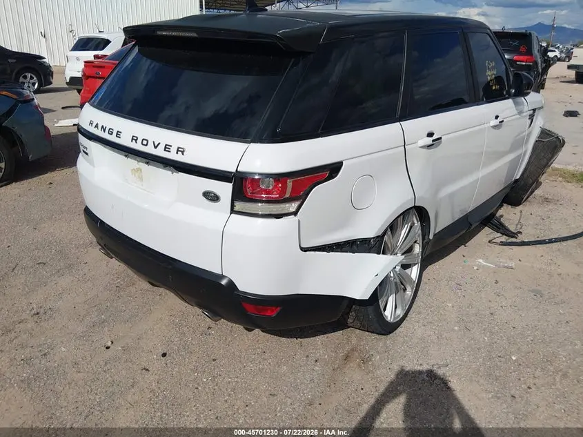2016 LAND ROVER RANGE ROVER SPORT 5.0L V8 SUPERCHARGED/5.0L V8 SUPERCHARGED DYNAMIC