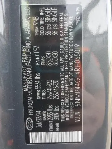 2024 HYUNDAI SANTA FE LIMITED  