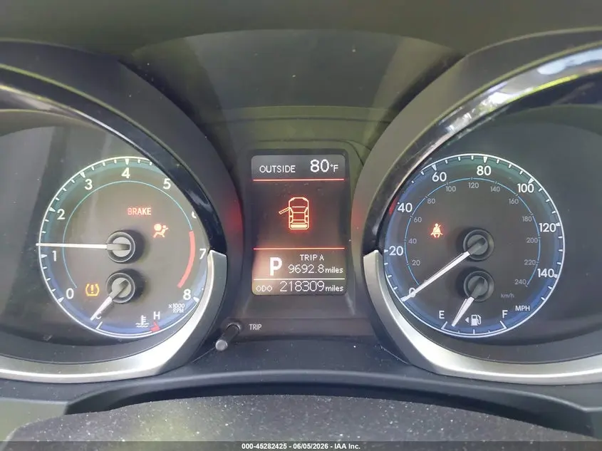 2015 TOYOTA COROLLA S PLUS