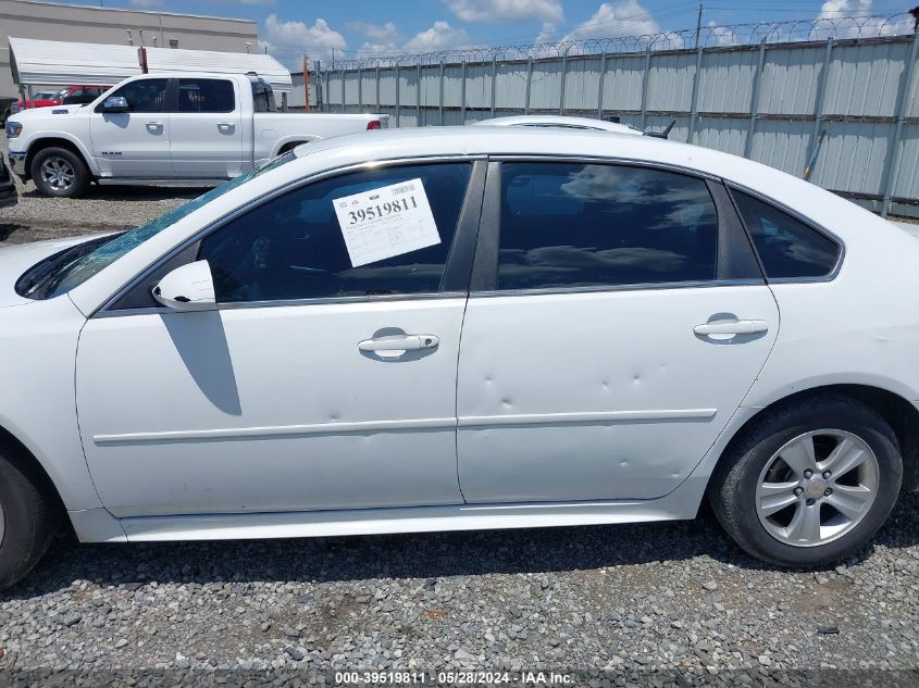 2015 CHEVROLET IMPALA LIMITED LS