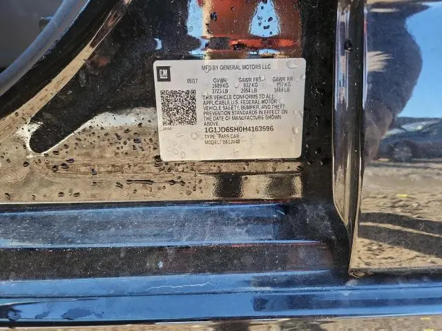 2017 CHEVROLET SONIC LT  