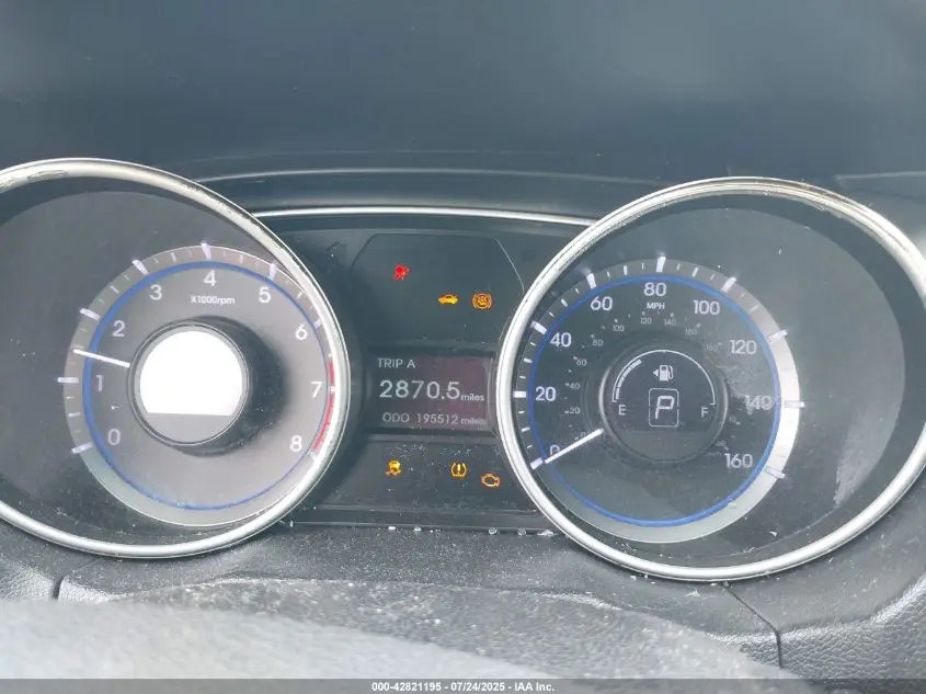 2012 HYUNDAI SONATA GLS