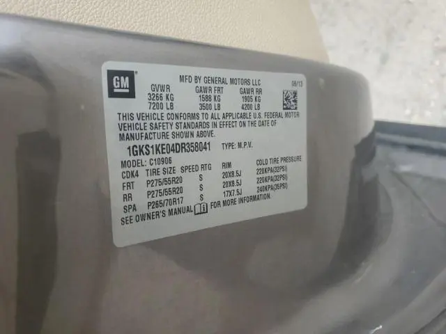 2013 GMC YUKON XL C1500 SLT  