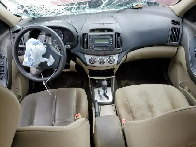 2010 HYUNDAI ELANTRA BLUE  