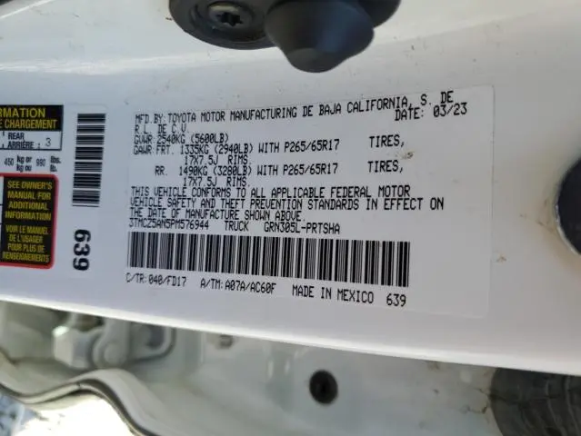 2023 TOYOTA TACOMA DOUBLE CAB  