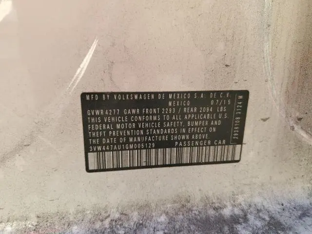 2016 VOLKSWAGEN GTI S/SE  