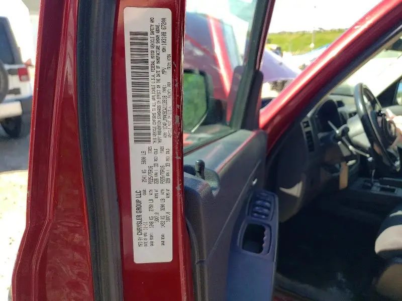 2012 JEEP LIBERTY SPORT  