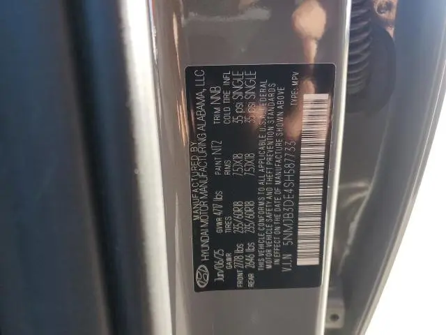 2025 HYUNDAI TUCSON SEL  