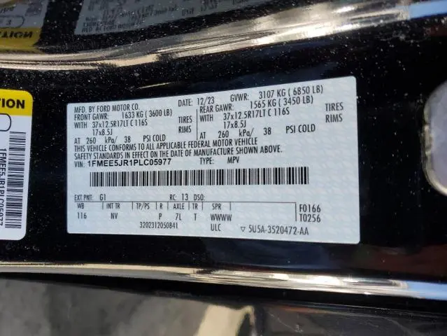 2023 FORD BRONCO RAPTOR  