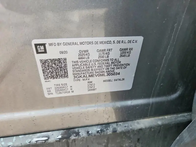 2021 GMC TERRAIN SLE  