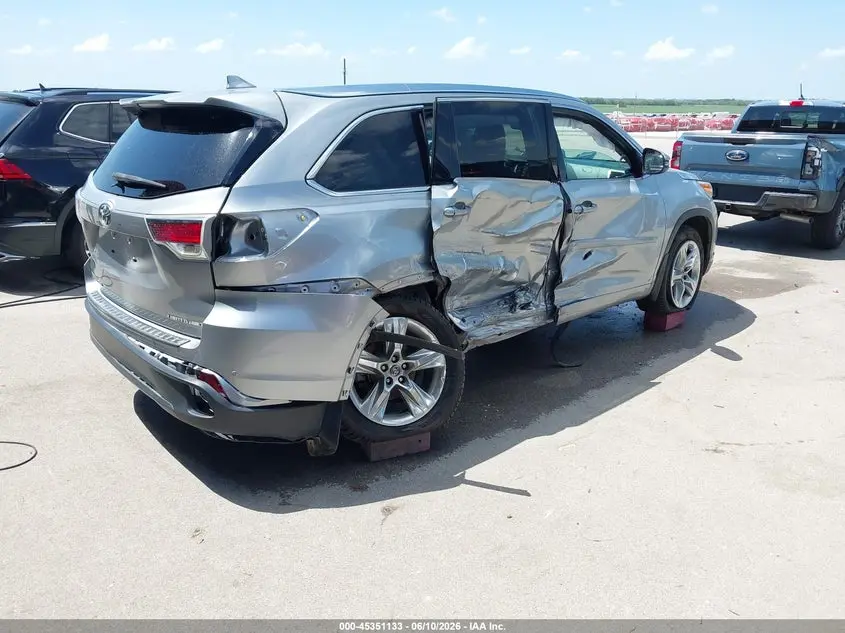 2016 TOYOTA HIGHLANDER LIMITED V6