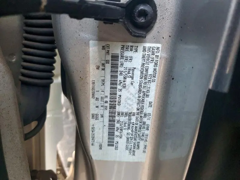 2012 FORD FOCUS SE  