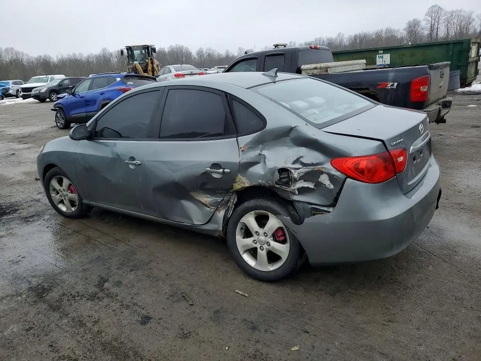 2010 HYUNDAI ELANTRA BLUE  
