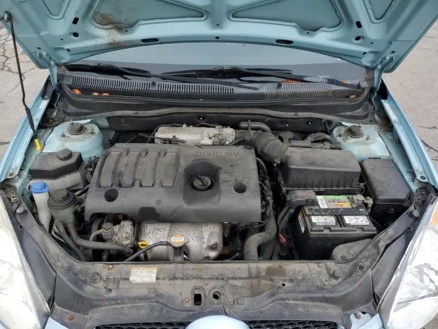 2010 HYUNDAI ACCENT BLUE  