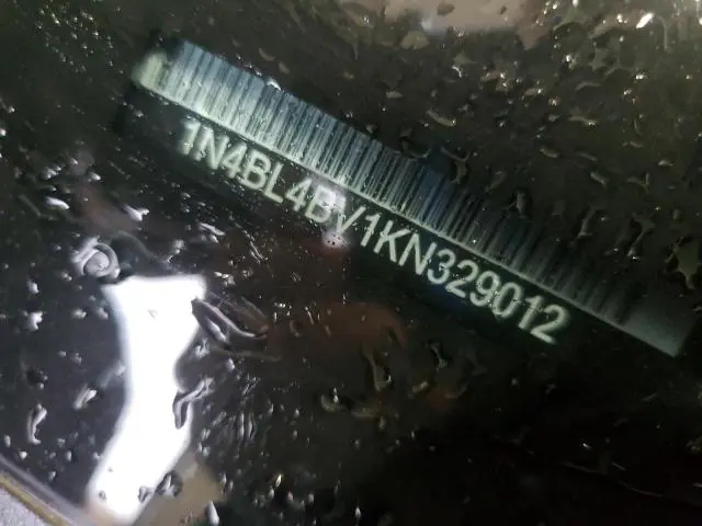 2019 NISSAN ALTIMA S  