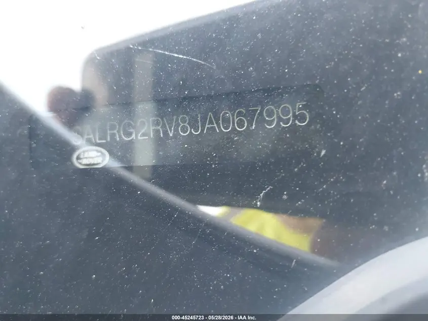 2018 LAND ROVER DISCOVERY SE