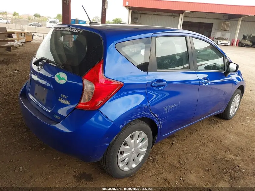 2016 NISSAN VERSA NOTE S (SR)/S PLUS/SL/SR/SV