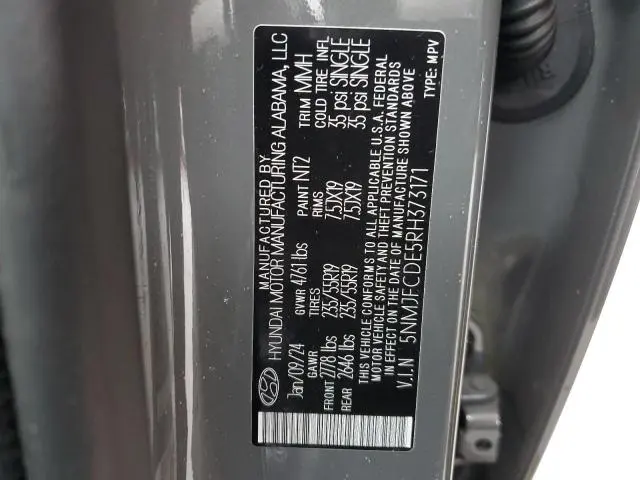 2024 HYUNDAI TUCSON SEL