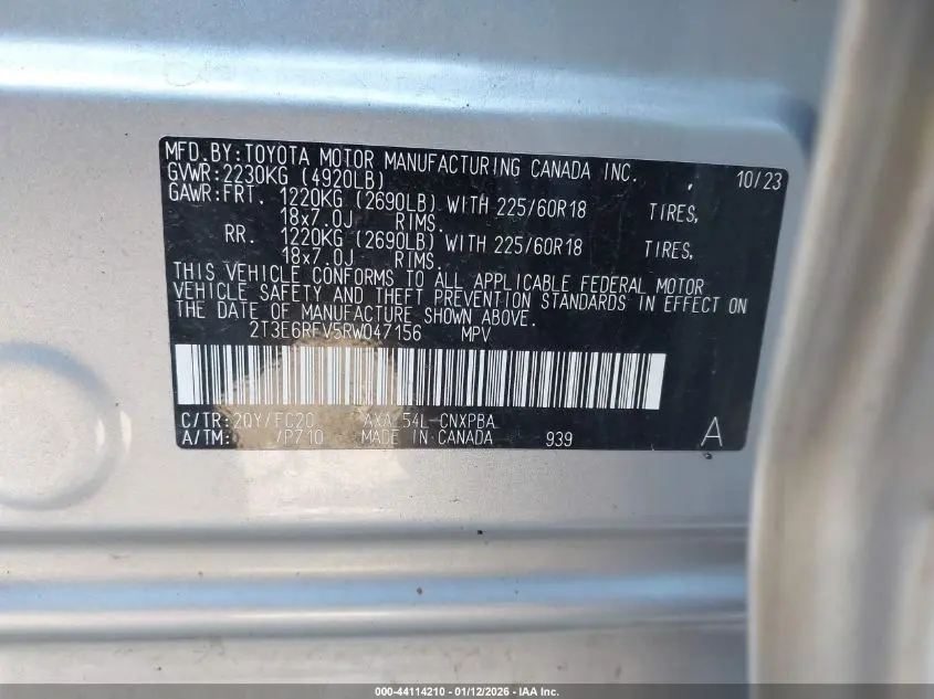 2024 TOYOTA RAV4 HYBRID XSE