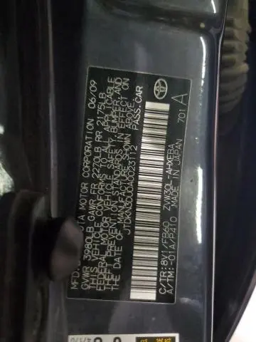 2010 TOYOTA PRIUS   