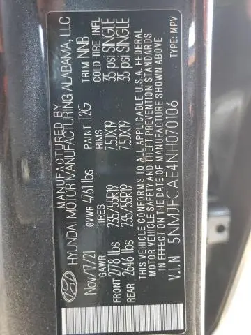 2022 HYUNDAI TUCSON SEL