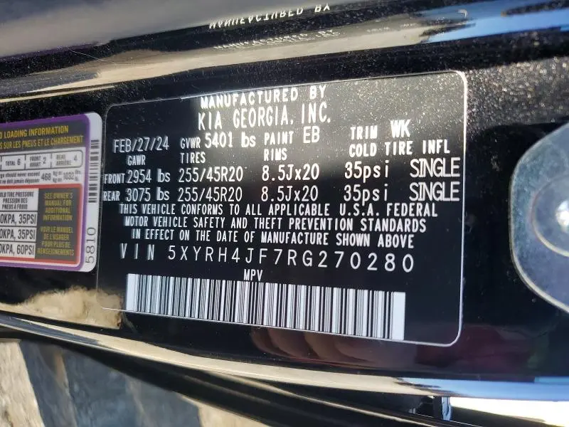 2024 KIA SORENTO EX  