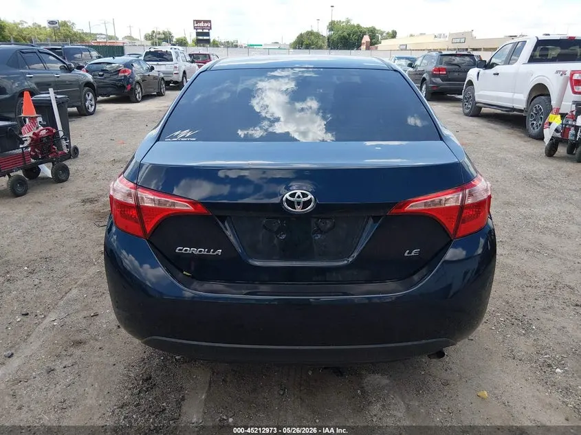 2018 TOYOTA COROLLA LE
