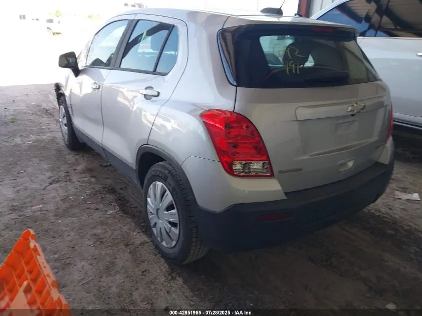 2016 CHEVROLET TRAX 1LS
