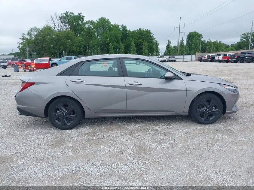 2023 HYUNDAI ELANTRA HYBRID BLUE