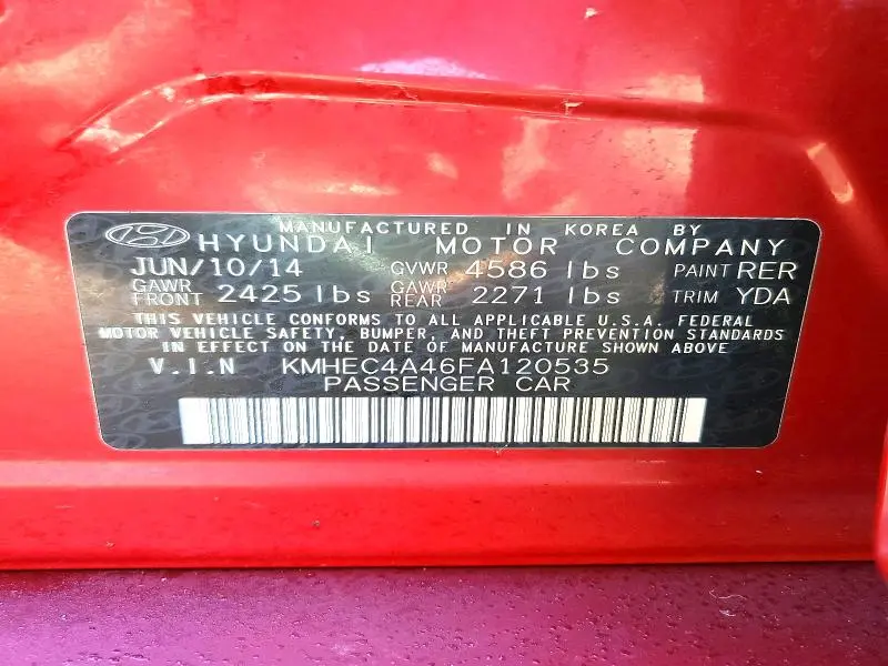 2015 HYUNDAI SONATA HYBRID  