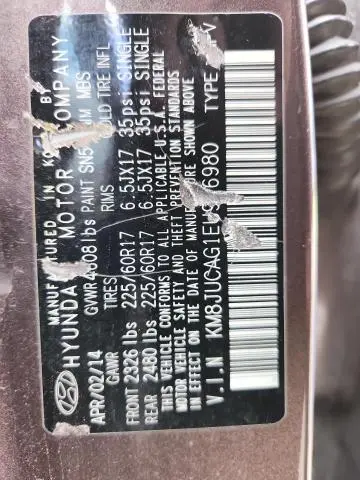 2014 HYUNDAI TUCSON GLS  