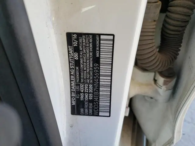 2017 MERCEDES-BENZ CLA 250