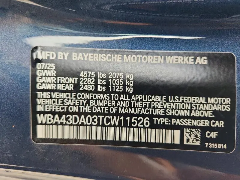 2026 BMW 430I   