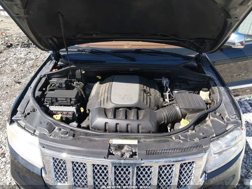 2012 JEEP GRAND CHEROKEE OVERLAND