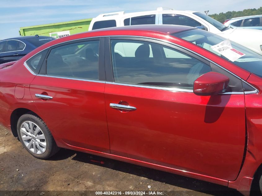 2016 NISSAN SENTRA SV