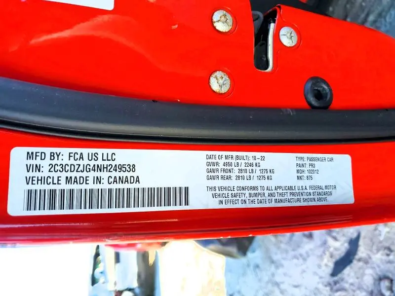 2022 DODGE CHALLENGER GT  