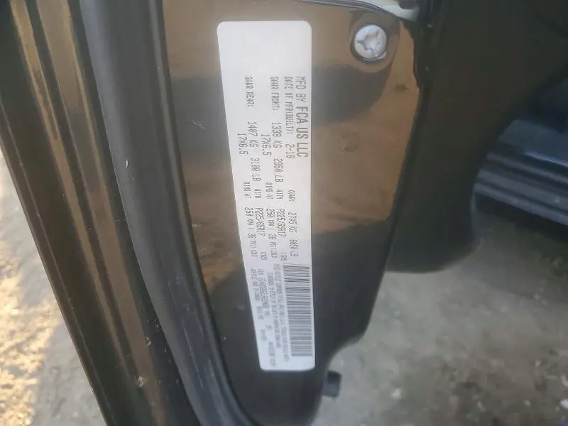 2018 DODGE CARAVAN   