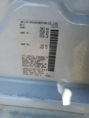 2024 NISSAN ALTIMA SR  