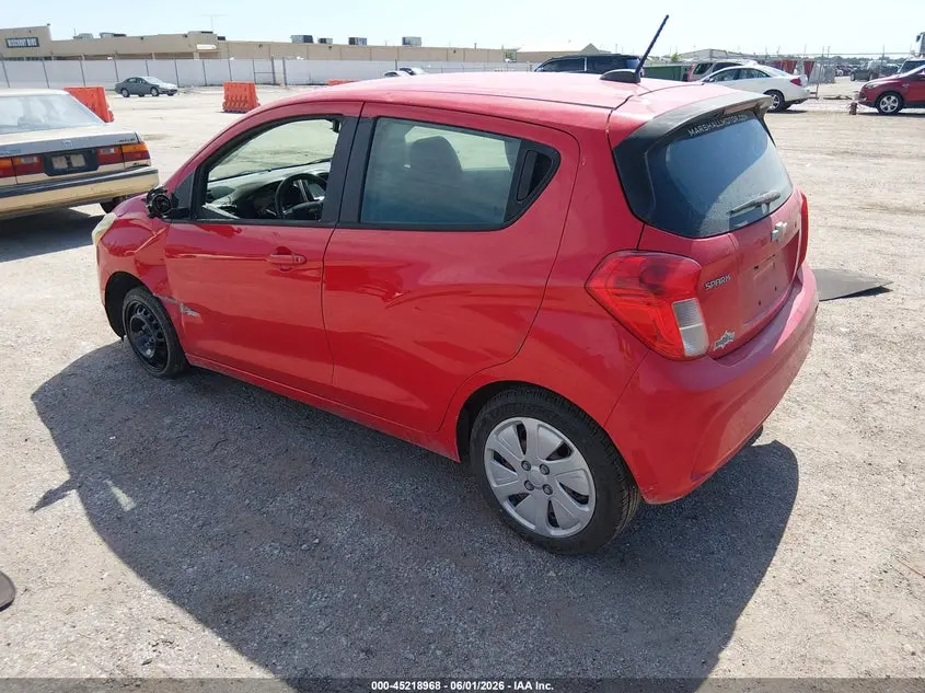 2017 CHEVROLET SPARK LS MANUAL