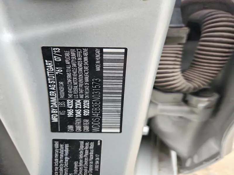 2014 MERCEDES-BENZ CLA 250  