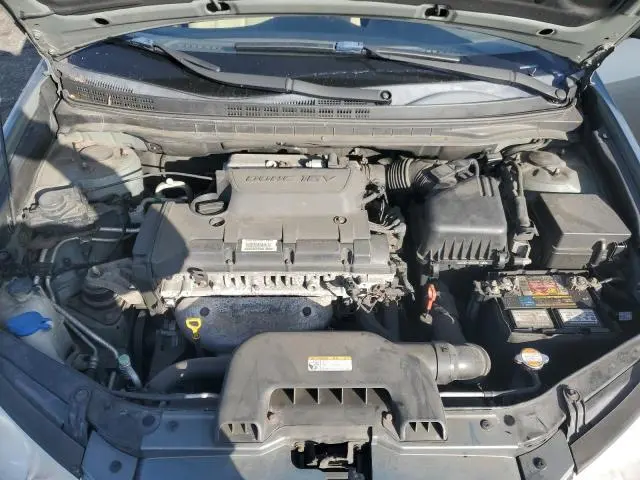 2010 HYUNDAI ELANTRA BLUE  