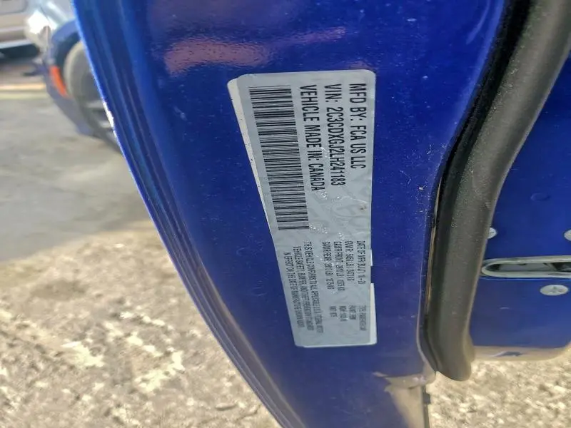 2020 DODGE CHARGER SCAT PACK  