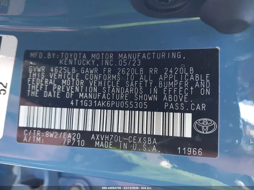 2023 TOYOTA CAMRY SE HYBRID