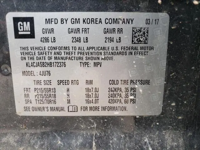 2017 BUICK ENCORE PREFERRED  